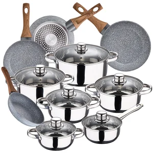 San Ignacio Ensemble De Casseroles Et Poêles Cassel 20/24/26/28 Cm Pk3... pas cher