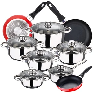 San Ignacio Ensemble De Casseroles Et Poêles Cassel 16/20/24 Cm Pk3887... pas cher