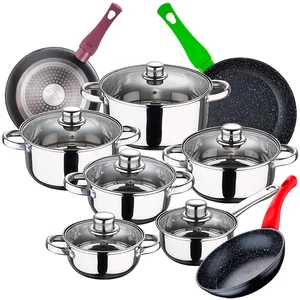San Ignacio Batterie De Cuisine Cassel 18/22/26 Cm Pk3888 12 Pièces Av... pas cher