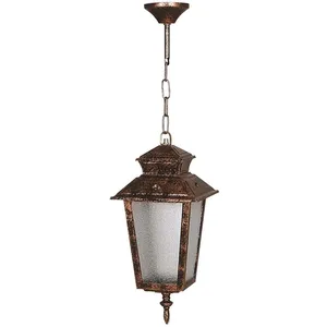 Plafonnier d'extérieur WELLHOME - Marron, 18x18x50 cm avec structure A... pas cher