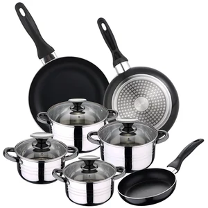 San Ignacio Ensemble De Casseroles Et Poêles Sip 16/20/24 Pk1151 8 Pièces pas cher