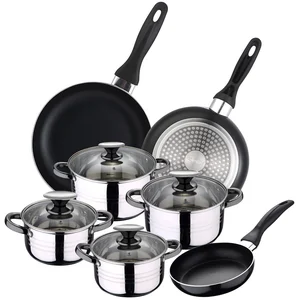 San Ignacio Ensemble De Casseroles Et Poêles Sip Cune 16/20/24 Pk1132 8 Pièces pas cher