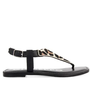 Sandales femme Gioseppo Newfane - leopardo - 36 - Cuir - A élastique - Basse pas cher