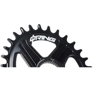 Rotor Q-ring Oval Direct Mount Mtb Kettingblad Zwart 38t pas cher
