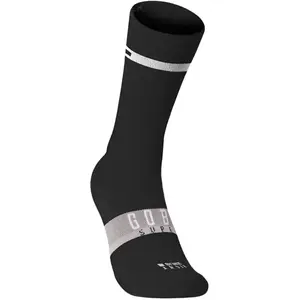 Gobik Superb Fietssokken Horizon Extra Lang Zwart   L/XL (43-46) pas cher