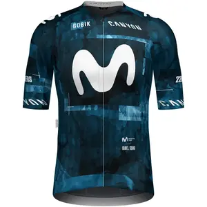 Gobik Movistar Maillot à Manches Courtes Cx Pro 4.0 Movistar Team Grav... pas cher