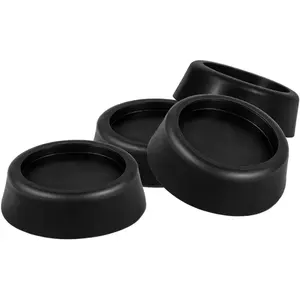 TIGREZY Coussinets anti-vibrations pour lave-linge, lot de 1, noir, lot de 4 pas cher