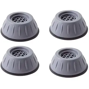 TIGREZY Lot de 4 patins de protection anti-chocs et anti-bruit pour machine à laver, antidérapants et anti-vibrations, en caoutchouc, pour sèche-linge et pas cher