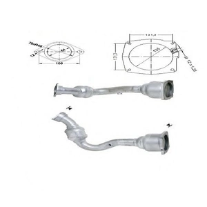 AS Catalyseur pour FIAT: Ulysse & LANCIA: Phedra & CITROËN: C8 & PEUGEOT: 807 (Ref: 28598D) pas cher