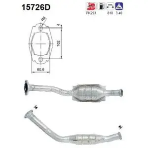 Katalysator 15726D AS