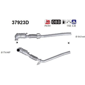 Katalysator Volkswagen 37923D AS pas cher