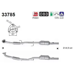 Katalysator 33785 AS