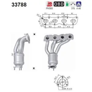 Katalysator 33788 AS pas cher