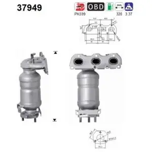 Katalysator 37949 AS