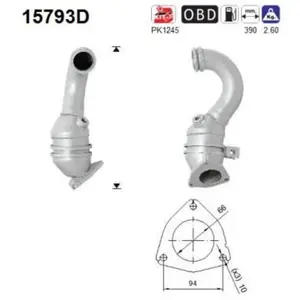 Katalysator 15793D AS