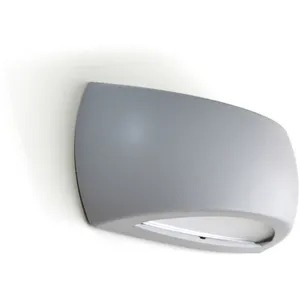 DOPO Applique calm IP66 E27 led Filament 6W 800lm 2700K up-down GrisVendu parmanomano