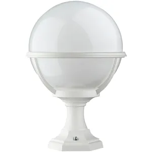 CRISTHER Borne classique clic-clac globo IP44 E27 42W 400mm Blanc pas cher