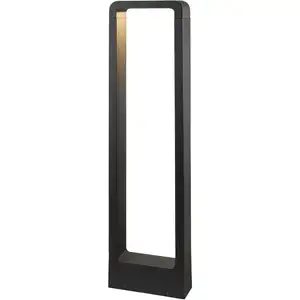 DOPO Borne sibila IP54 led cob 7W 750lm(497lm) CRI80 3000K 120º 650mm Anthracite pas cher