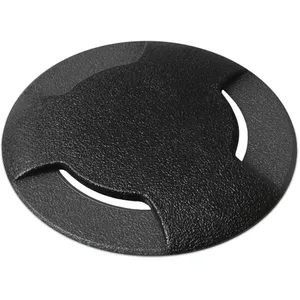 DOPO Sol encastré 3 d'émission BELGRADO-9 IP67 GU10 led MR16 3.50W 329lm/366lm CRI80 2700K/4000K Noir pas cher