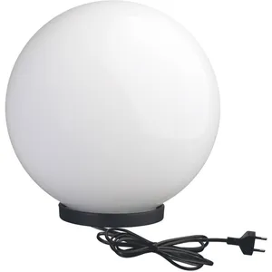DOPO Luminaire de sol et de table glou Large IP44 E27 30W Noir pas cher