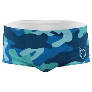 Otso Short De Bain Camo Blue pas cher