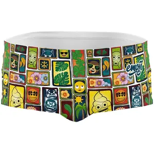 Otso Slip De Bain Boxer Emoji Portrait pas cher