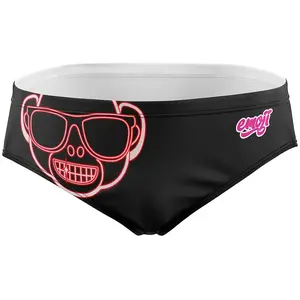 Otso Slip De Bain Emoji Monkey Neon