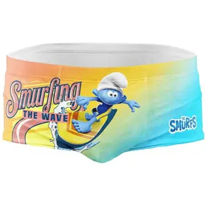 Otso Slip De Bain Boxer Smurf Smurfing pas cher