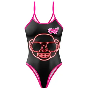 Otso Maillot De Bain Emoji Monkey Neon pas cher