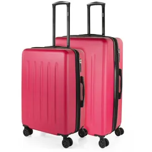 SKPAT Set Valise Rigide 175116 Fuchsia pas cher
