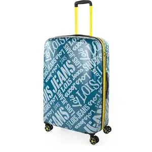 LOIS Grande Valise Rigide 4 Roulettes 171570  Cowboy Bleu-Gris pas cher