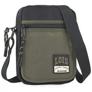 LOIS Sac Bandouliere Homme Et Sacoche Homme Bandouliere Pour Un Transport Pratique Et Tendance 323419  Noir