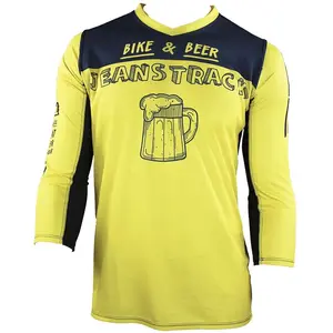 Comparateur de prix : Jeanstrack Maillot Enduro Manches 3/4 Bike&beer