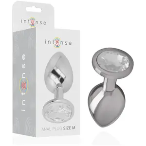 INTENSE ANAL TOYS | Intense - Anal Plug Metal Silver Size M pas cher