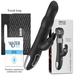 BRILLY GLAM | Brilly Glam Moebius Rabbit Vibrator and Rotator Watchme Wireless Technology Compatible