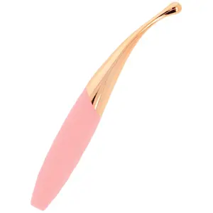 Ohmama Clit Tip Stimulating - Klitorisvibrator - 36 Patronen - USB Herlaadbar - 20 X 3,5 Cm - Roze En Goudroze