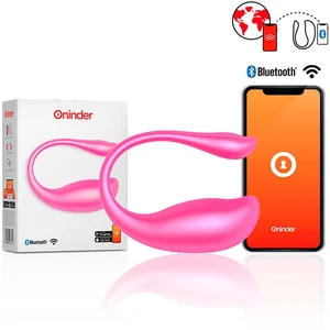ONINDER | Oninder Vibrating Egg Pink - Free App pas cher
