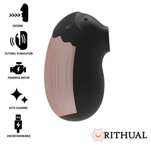 Stimulateur clitoridien Ritual Shushu nouvelle génération noir - Marque Ritual - Technologie innovante