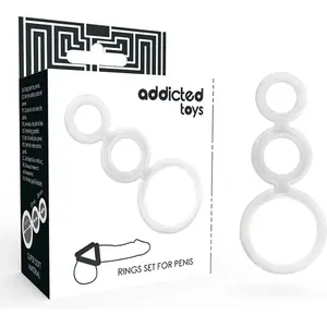 ADDICTED TOYS | Addicted Toys Rings Set For Penis TransparentVendu parbol