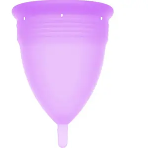 Stercup Copa Menstrual Fda Silicona Talla L Lila pas cher