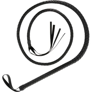 DARKNESS SENSATIONS | Darkness Black Long Whip 210cm pas cher