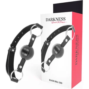 DARKNESS BALL GAG BLACK pas cher