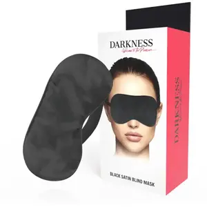 DARKNESS BONDAGE | Darkness Eyemask Basic Black pas cher