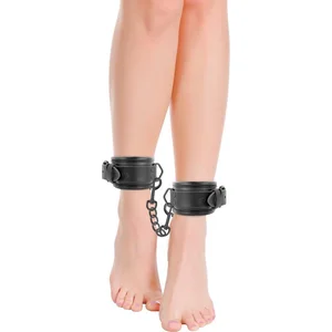 DARKNESS BONDAGE | Darkness Leather Wrist Ankle Restraints BlackVendu parbol