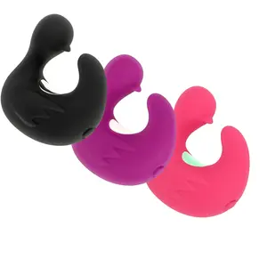 BLACK and SILVER | Black and silver Duckymania Vibrator Black