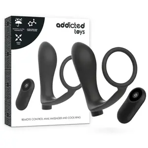 ADDICTED TOYS | Addicted Toys Remote Control Anal Massager And Cock Ri...
