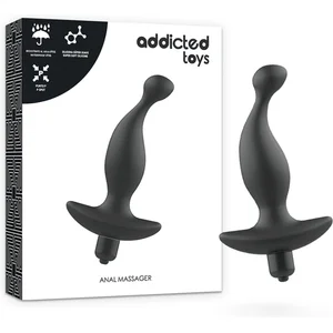 ADDICTED TOYS | Addicted Toys Anal Massager With Vibration Black | Sex...