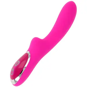OHMAMA | Ohmama Magnetic Rechargeable 10 Speeds Silicone Vibrator 21 Cm