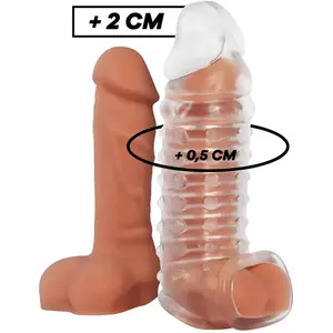 VIRILXL | Virilxl Penis Extender Extra Comfort Sleeve V11transparent