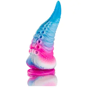 EPIC - PHORCYS BLUE TENTACLE DILDO SMALL SIZE | DILDO | FANTASY DILDO | DILDO MET ZUIGNAP | SEKSSPEELTJES VOOR VROUW | SEX TOYS VOOR VROUW | SEKSSPEELTJES VOOR KOPPELS | SEX TOYS VOOR KOPPELS